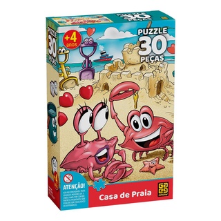 Puzzle 30 peças Casa de Praia