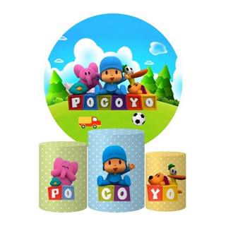 Trio Capa Cilindro + Painel Tema Arvores Veste Fácil Poc em Oferta na Shopee