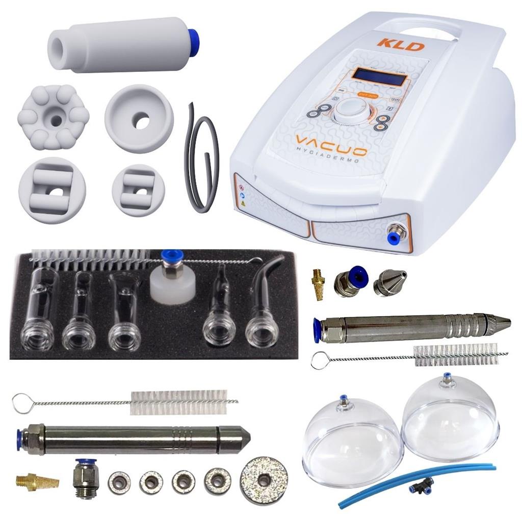 Kit Hygiadermo Vacuo KLD + Peeling + Caneta Extratora + Pump