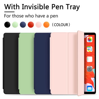 Goojodoq Capa para iPad Air 3 4 10.9 10.5 iPad 10.2 2019 com suporte para caneta Funda