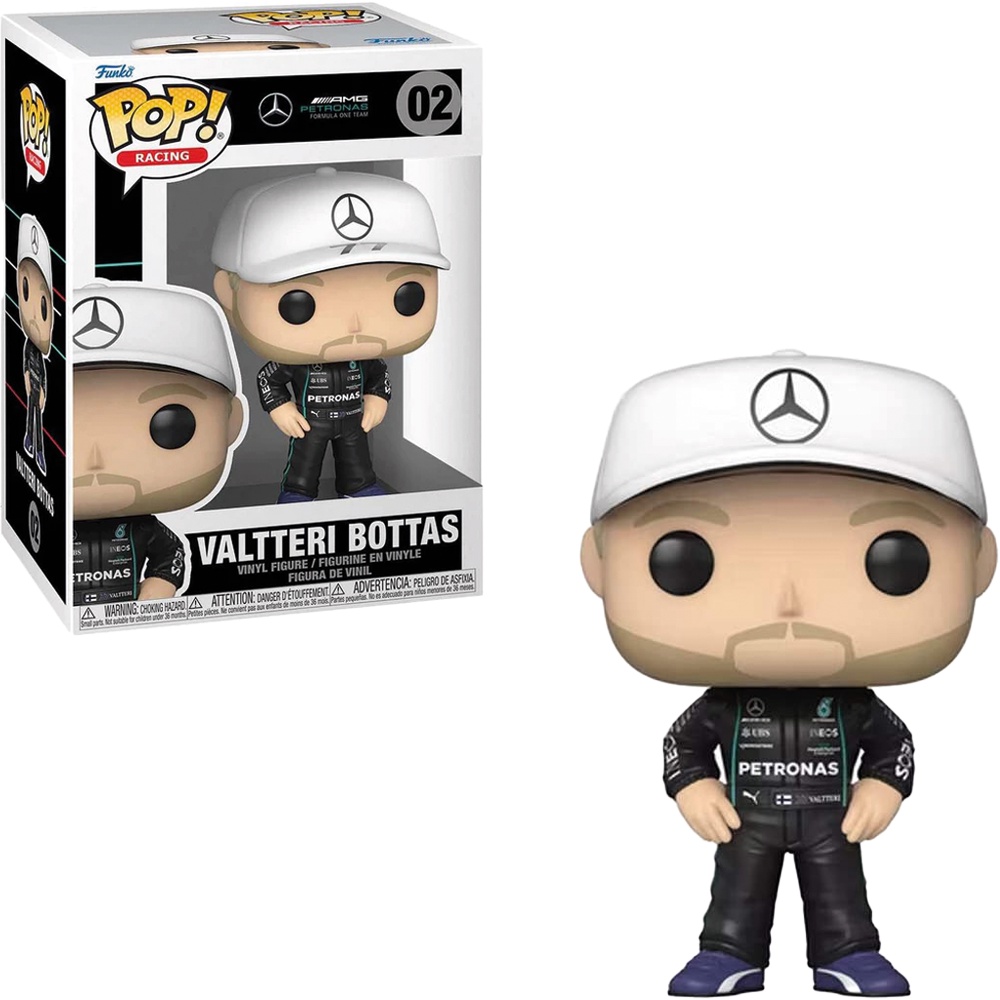 Funko Pop Formula 1 - Valtteri Bottas 02 Novo Original em Oferta na Shopee