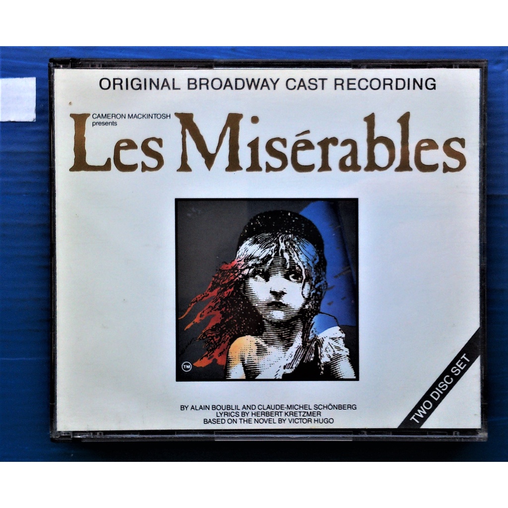 Cd Les Misérables - Original Broadway Cast Recording - Cameron