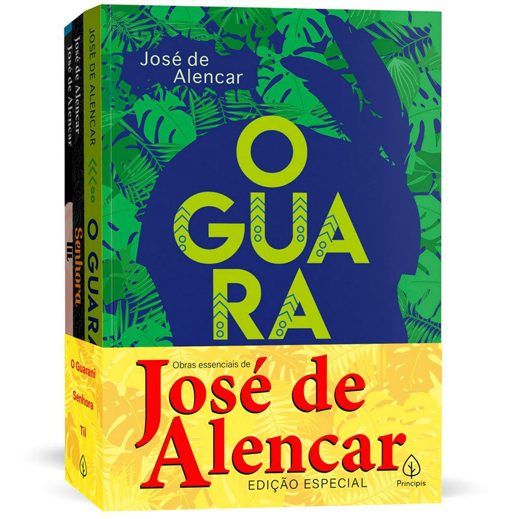 Box Obras Essenciais de Jose de Alencar - O Guarani - Senhora - Til