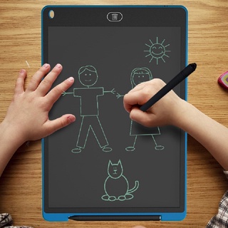 Tablet 10"/12" Polegadas LCD Escrita Tela Colorida Desenho Educação Monocromático | Shopee Brasil