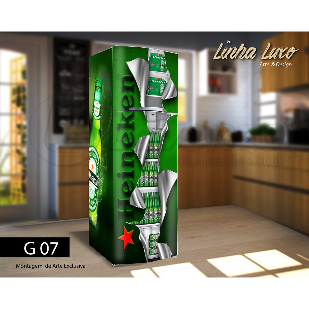 Adesivo Para Geladeira Envelopamento Shopee Brasil