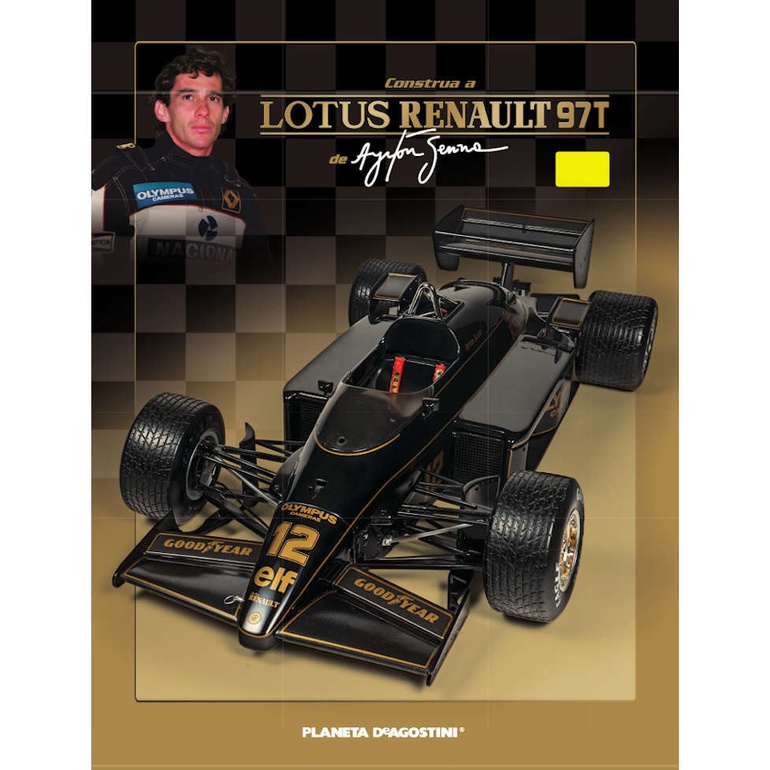Coleção Lotus Renault 97t Ayrton Senna 73 Planeta Deagostini