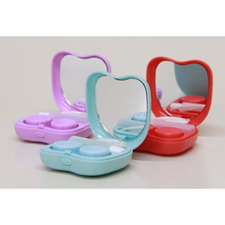 Estojo Para Lentes De Contato Com Pinça, Espelho em Oferta na Shopee