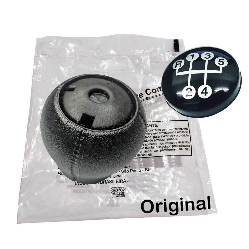 Manopla Bola Do Câmbio Original Gm Corsa - Meriva - Montana