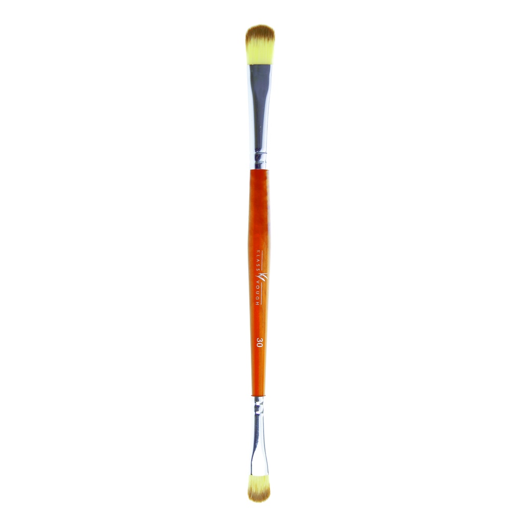 Pincel Duplo para Sombra Brown Line 30 - Klass Vough