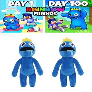 Roblox Rainbow Friends Game Plush Toy Cartoon Game Character Doll Kawaii  Blue Monster Soft Stuffed Animal Toys for Kids Fans | Shopee Brasil
