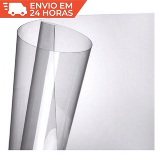 10 Folhas De Acetato Transparente A4 21x30 Cm 20 Micra