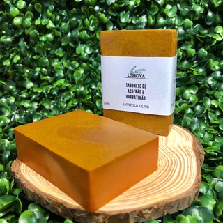 Sabonete de Açafrão e Barbatimão - Antifoliculite, Depilatório | 100g