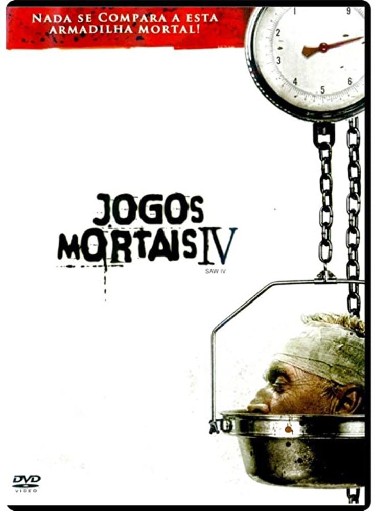 DVD Jogos Mortais 4 - Armadilha Mortal Original