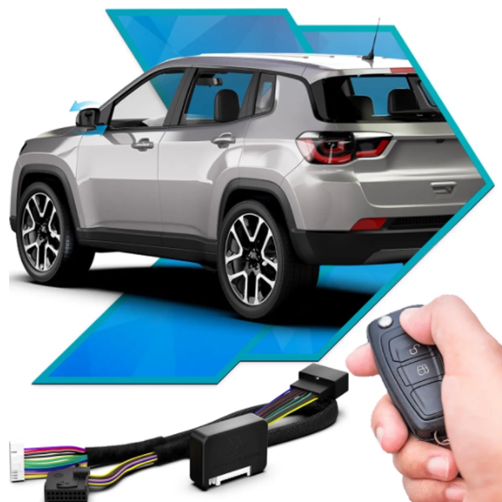 Jeep Compass e Renegade Interface Módulo Automatização Rebatimento Retrovisores e Função Tilt Down - FT-AC-JP1 em Oferta na Shopee