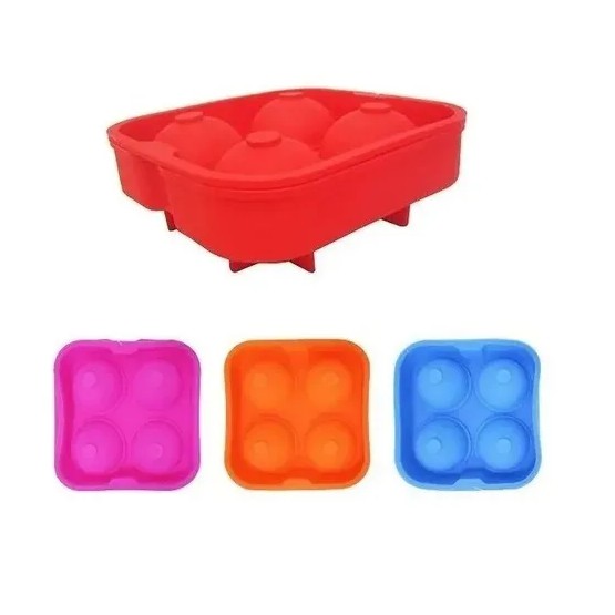 Forma De Gelo Ice Ball Esfera Bola Whisky Vodca Drink Gelo Redondo Silicone Esfera