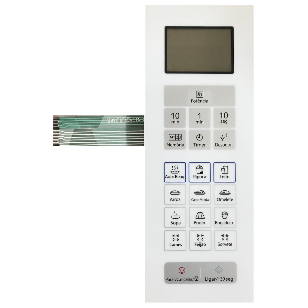 MEMBRANA MICRO-ONDAS COMPATÍVEL COM PANASONIC NNST35HWRU / NNST 35