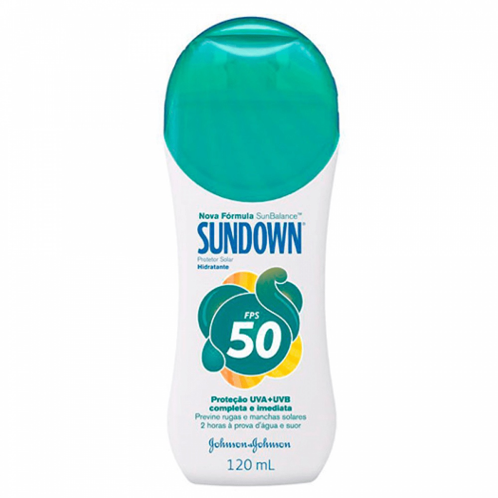 Protetor Solar Fps 50 120ml - Sundown | Shopee Brasil