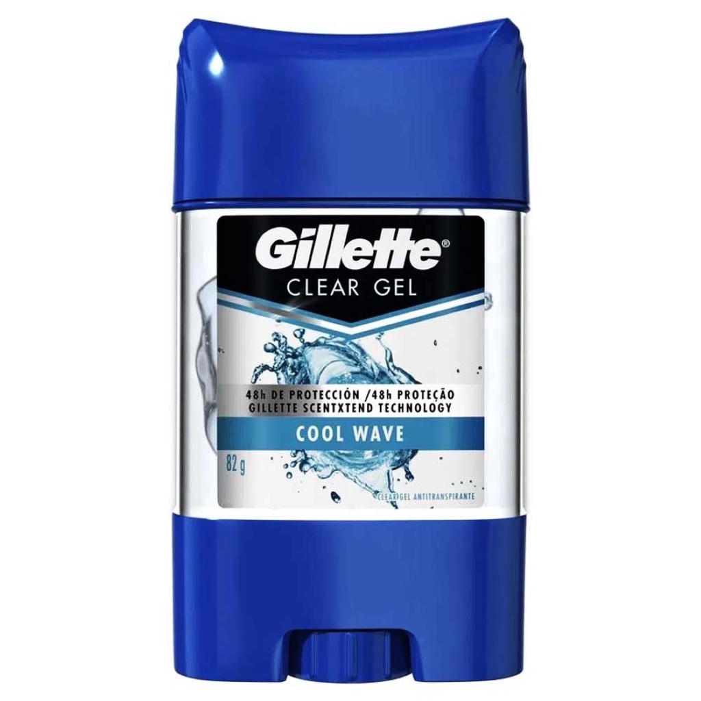 Desodorante Antitranspirante Clear Gel Cool Wave 82g - Gillette
