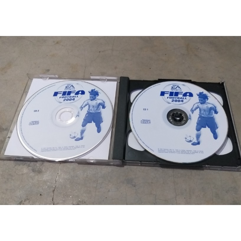 Fifa Football 2004 Cd Rom Antigo Duplo Lacrado - Jogos - PC - #