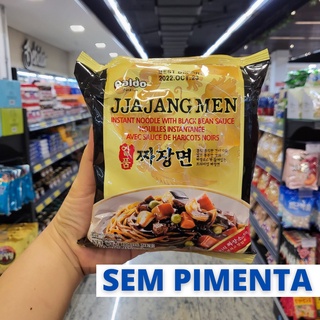 Macarrão Instantâneo Coreano Jjajangmen (Pasta de Soja - Molho de Jjajang) 200g - Pacote