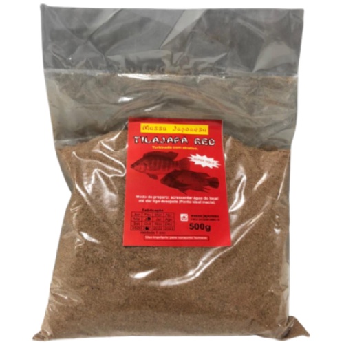 TILAJAPA RED Lançamento Massa Japonesa P/ Pesca de Tilapia extra forte com atrativo em Oferta na Shopee