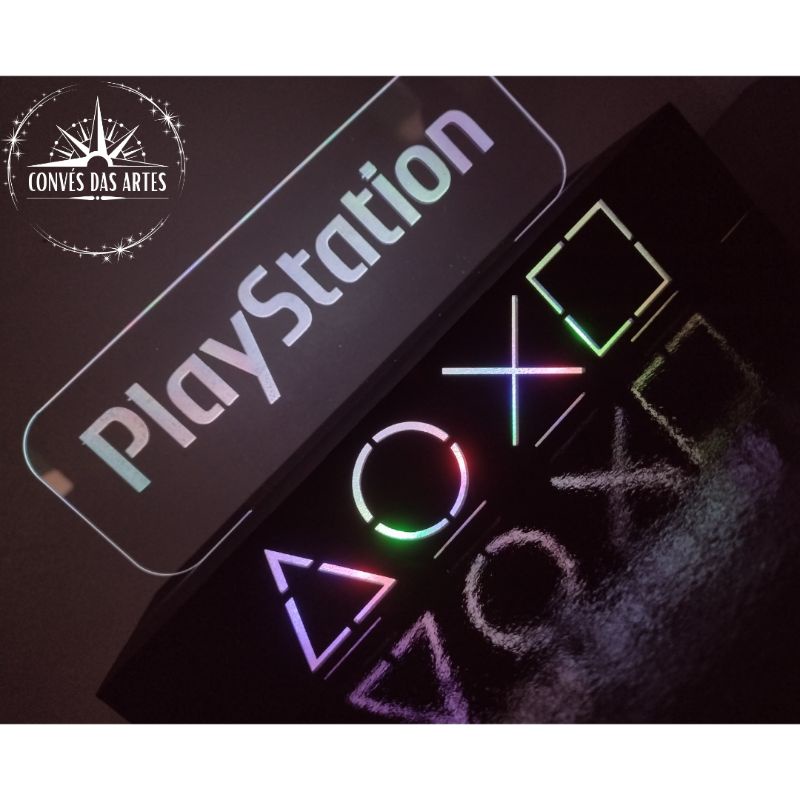 Luminária Gamer/Games/Jogos/Led/Decoração/Streaming/Streamer/Game