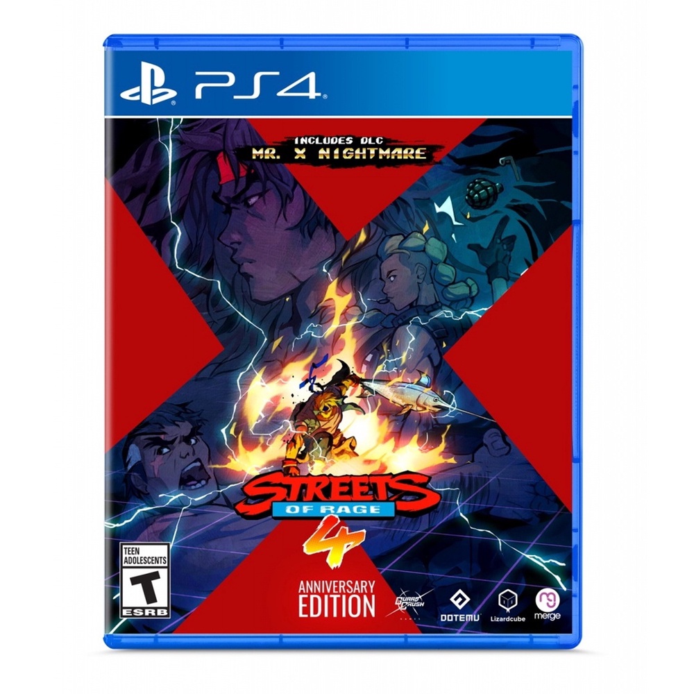 Streets of Rage 4 Anniversary Edition PS4 Mídia Física em Oferta na Shopee