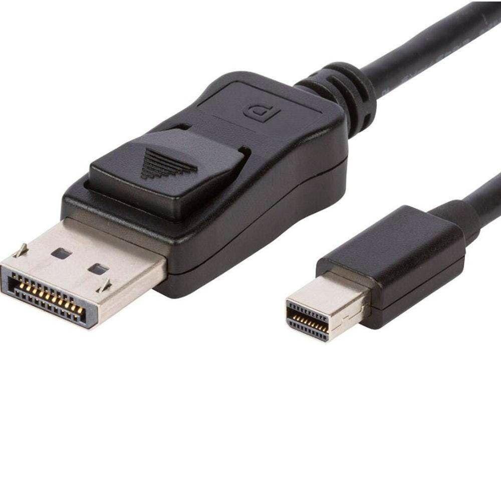 Cabo Mini Displayport X Displayport Blindado 2k 4k Full HD 240Hz 1.5m Versao 1.4a