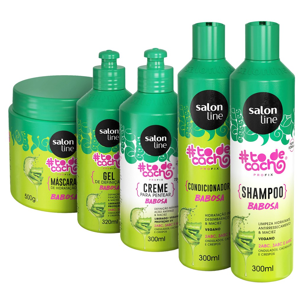 Shampoo Babosa Salon Line To De Cacho