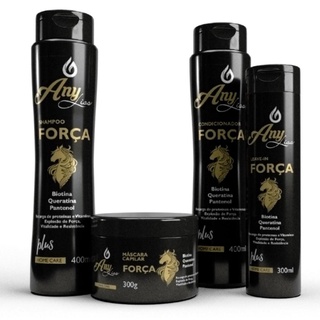 Kit Força Capilar Fortalecedor Antiqueda Any Liss 4 Itens