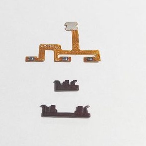 kit flex power + botão externo para moto g8 plus cor vermelho novo