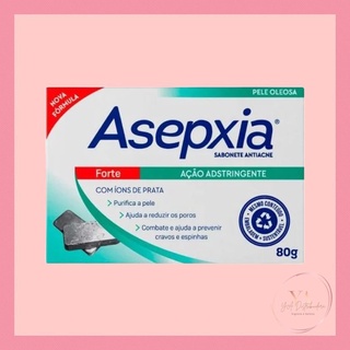 Sabonete em Barra Asepxia Forte Adstringente Pele Oleosa 80g