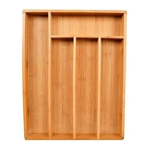 Porta Talheres Bambu 5 Divisórias Para Gaveta em Oferta na Shopee