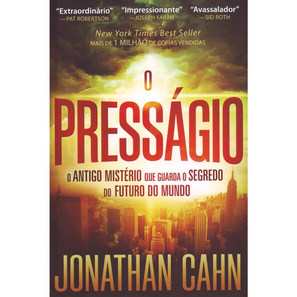 O Presságio | O Antigo Mistério que Guarda o Segredo do Mundo | Jonathan Cahn em Oferta na Shopee