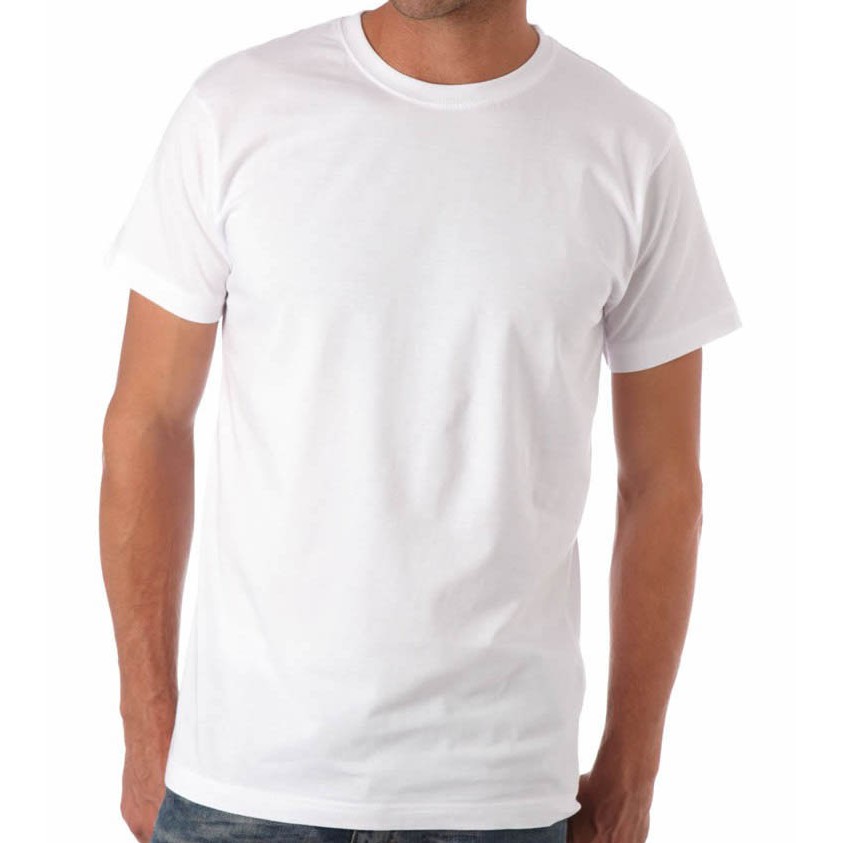Kit 10 Camisetas brancas algodão básicas fio 24 promocional atacado eventos brindes