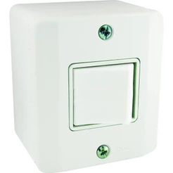 Interruptor 1 Tecla Bipolar Simples Sistema X Branco Radial