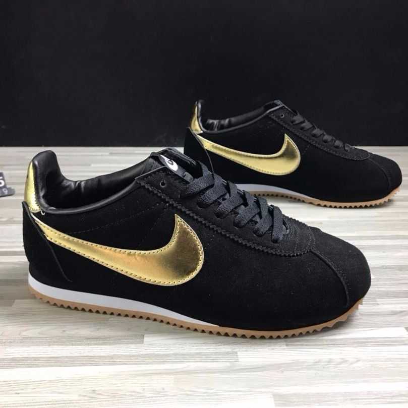 nike cortez preto