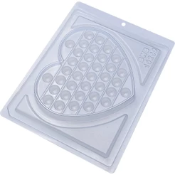 Forma de Acetato Pop It - Coração 10269 - 01 Unidade - BWB