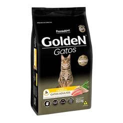 Ração Golden para Gatos Adultos Sabor Frango - 10,1Kg