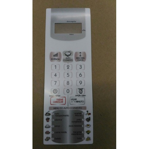 Membrana Teclado  Forno Microondas Panasonic Nns46