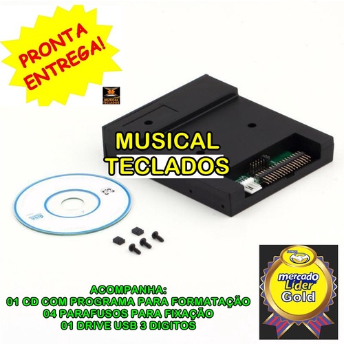 Emulador De Disquetera N-Drive 100 USB Para Yamaha PSR5700 - Reemplaza Unidad De Disquete, Incluye Canciones Y Estilos
