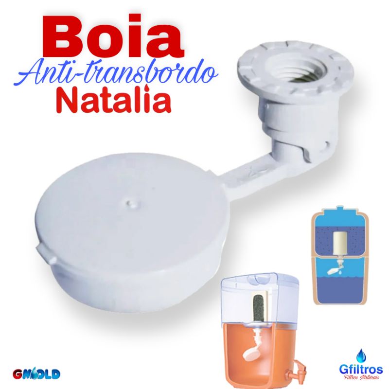 Boia Dosadora de transbordo para Filtros de Barro Universal Natalia em Oferta na Shopee