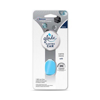 GLADE ELECTRIC CAR CARRO NOVO REFIL 2ML SCJOHNSON - CLICKLOTUS | Shopee ...