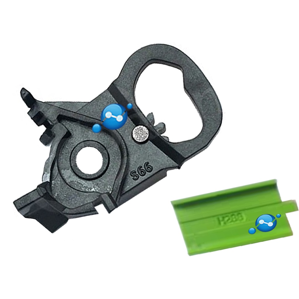 Atuador papel e separador compatível hp c3180 c4280 c4480  kit top
