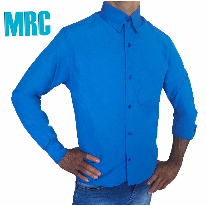 camisa social masculina manga longa atacado