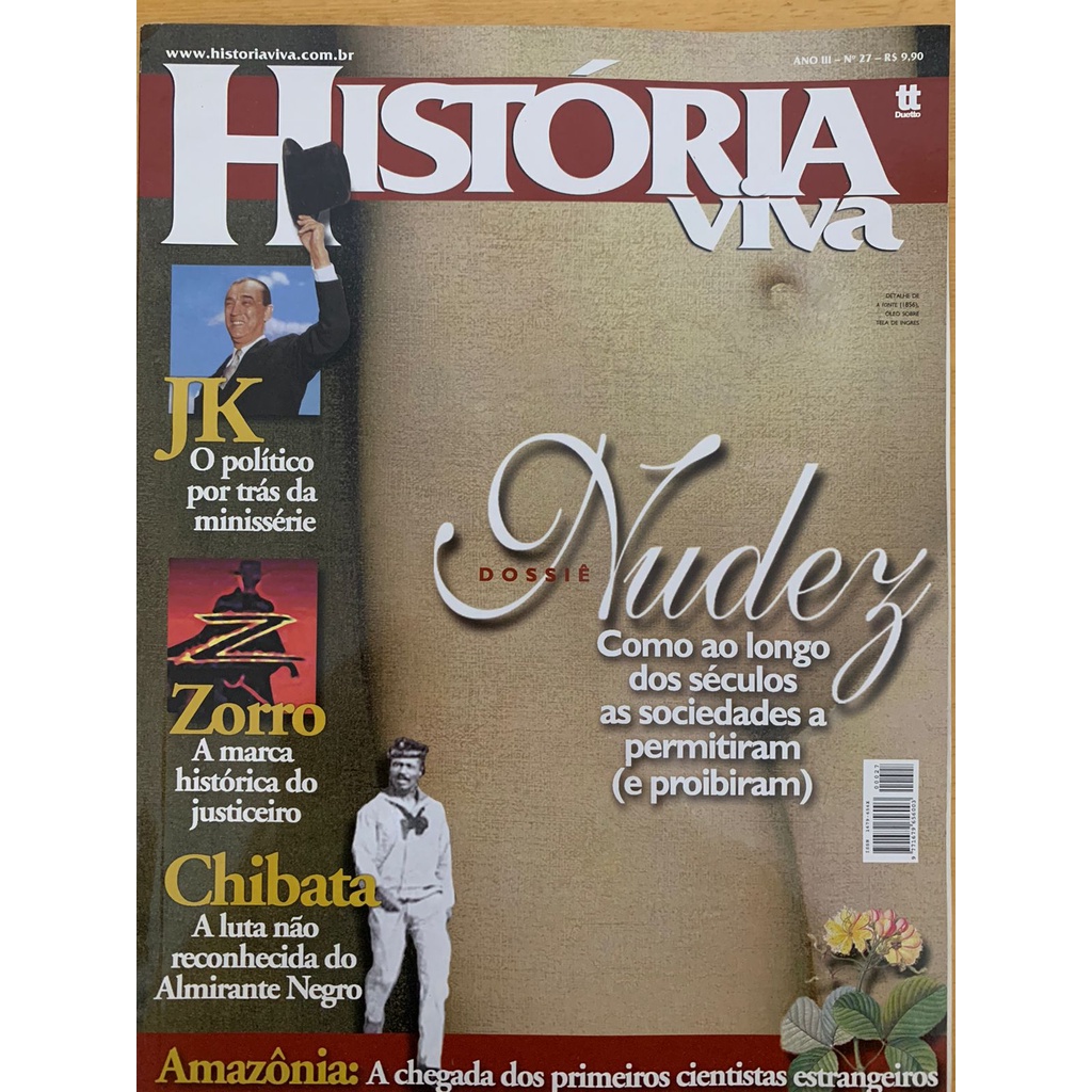 Revista Historia Viva 27 Zorro Chibata Jk 669n