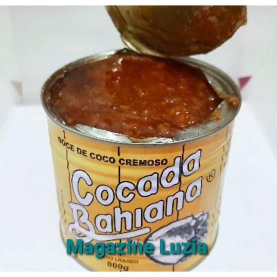 Doce Cocada Bahiana original lata 800g