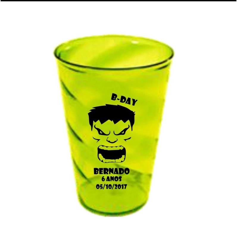 60 Copo Twister/Shake/Caldereta 500ml - Personalizado (acrílico)