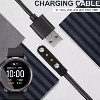 Cabo Carregador Usb Para Smartwatch Haylou Solar Ls05 Fácil em Oferta na Shopee