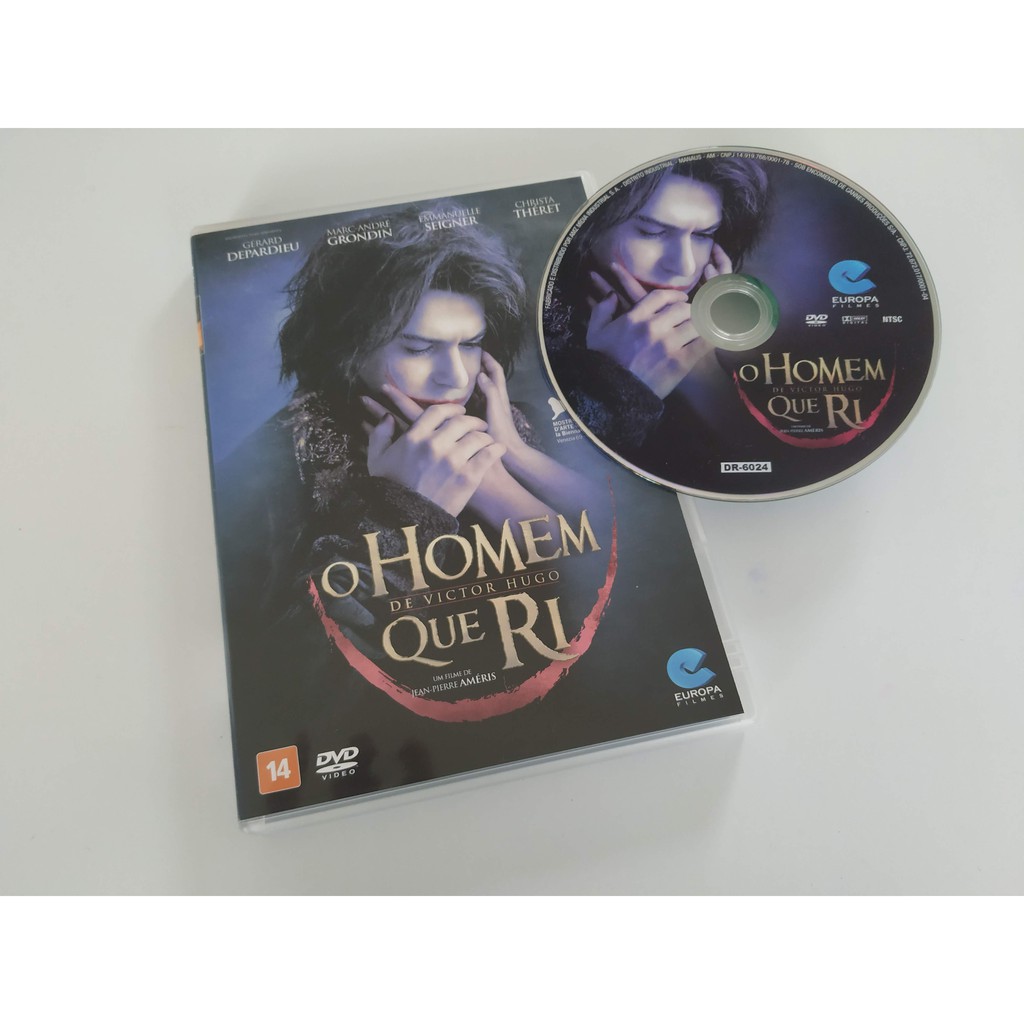 DVD O HOMEM QUE RI (2012) Gerard Depardieu Original Seminovo Shopee Brasil